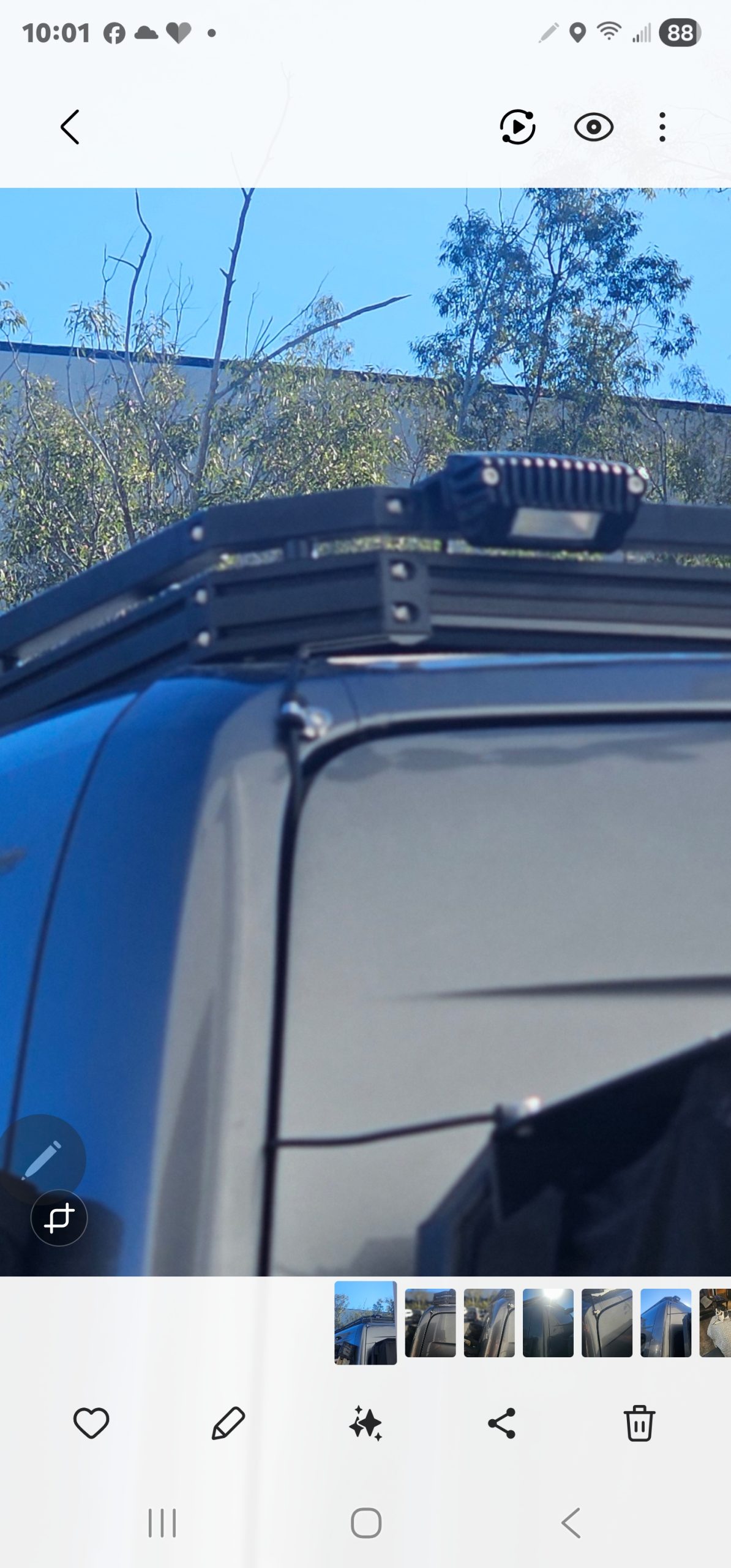 Sprinter Van Roof Rack | Aluminum Rooftop Rack | Mercedes Sprinter Camper Van - Image 10